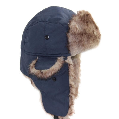 

Unisex Men Women Russian Hat Trapper Bomber Warm Trooper Ear Flaps Winter Ski Hat Cap Headwear