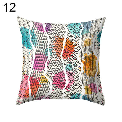 

Multi-Color Rhombus Letter Throw Pillow Case Cushion Cover Sofa Bedding Articles