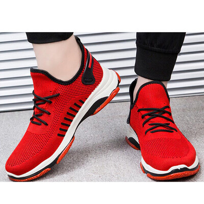 

Men Round Toed Non Skid Flats Sneakers Sports Running Athletic Casual Soft Shoes