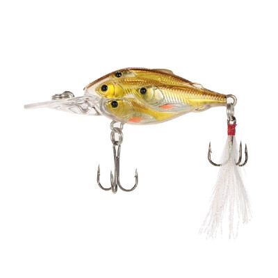 

1pcs 7cm6g Fishing Lure Artificial Bait Fly Fishing Lures Hard Feather Swimbaits