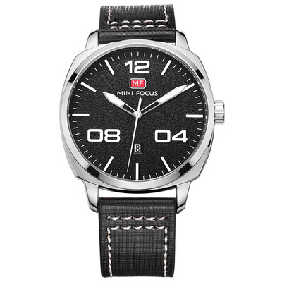 

BOFUTE Male Watches Business Watch Japanese Quartz Movement Calendar Waterproof Genuine Leather Strap 0013G