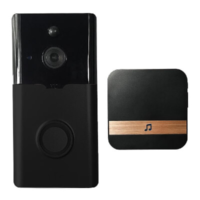 

Smart Wireless WiFi Security DoorBell Smart Video Door Phone with Plug-in Chime Visual Recording Low Power Consumption Remote Home