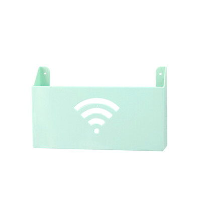 

Toponeto Small Size Wall Mount WiFi Router Storage Boxes Shelf