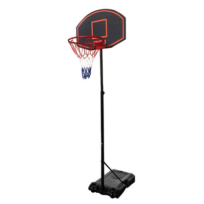 

Portable Height Adjustable Basketball Hoop Stand Backboard System With Wheels