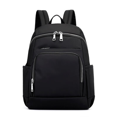 

Oxford double shoulder bag female Korean fashion leisure backpack schoolbag travel capacity