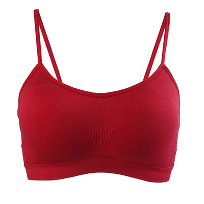 

Kozart Training Sport Bra Women Gym Running Crop Top Black Padded Criss Cross Back Yoga Bra Breathable Wirefree Sport Bra