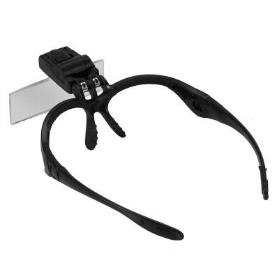 

Greensen LED Head Illuminated Magnifying Loupe Jeweler Watch Repair Eyelash Extension Headband Magnifier