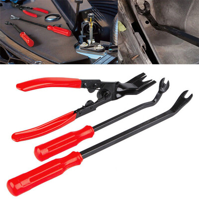

〖Follure〗3pc Quality Car Door Panel Clips Pliers Trim Removal Fastener Puller Repair Tool