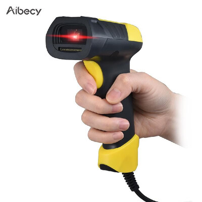 

Aibecy A8 Handheld USB Barcode Scanner Bar Code Reader for Mac Windows Android Linux