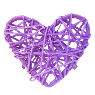 

5pcs Cute Heart Rattan Ball DIY Ornament Birthday Wedding Party Decor Gifts