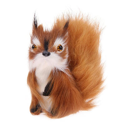 

Cute Simulation Squirrel Plush Stuffed Doll Toy Kid Children Birthday Gift
