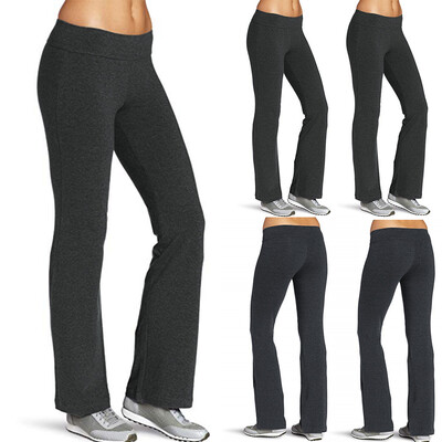 

Starmoon Women Tight Digital Solid Yoga Sports Pants And Hips High Waist Thread Pants