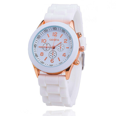 

Domestic watch GENEV diamond watch female quartz watch silicone watch