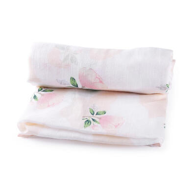 

Newborn Baby Blanket Infant Cotton Fruits Flower Swaddle Wrap Bath Towels