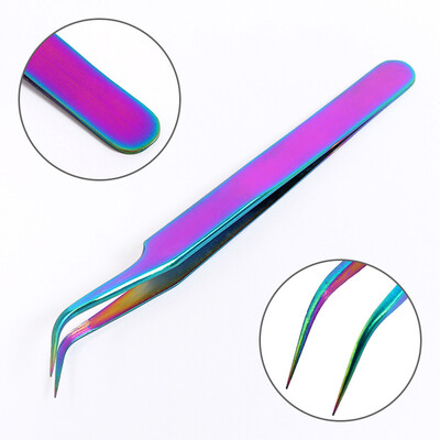 

〖Follure〗Stainless Steel Eyebrow Tweezers Eyelash Curler Clip Plucking Beauty Tools