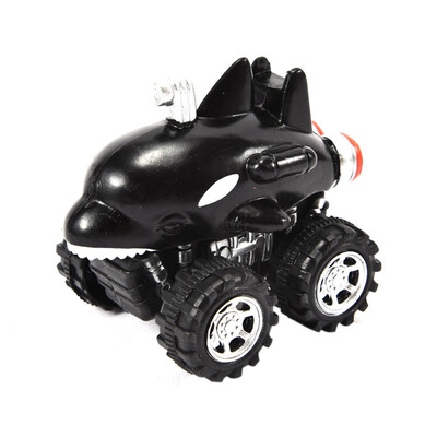 

Siaonvr Mini Vehicle Animal Pull Back Cars with Big Tire Wheel Creative Gifts for Kids