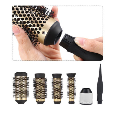 

4 Sizes Fashion Beauty Salon Hairdressing Ceramic Ionic Round Curly Hair Comb Dressing Brush Ionic Round Brush Ionic Hair Brush