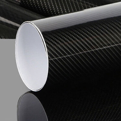 

7D Premium High Gloss Carbon Fiber Vinyl Wrap Bubble Free Air Release Decals 6D