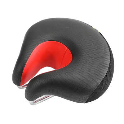 

Bicycle Saddle Split-Nose Elastic Reflective Front Seat Mat Pad Cushion Saddle Cushion Pad Seat Reflective Warning Safety