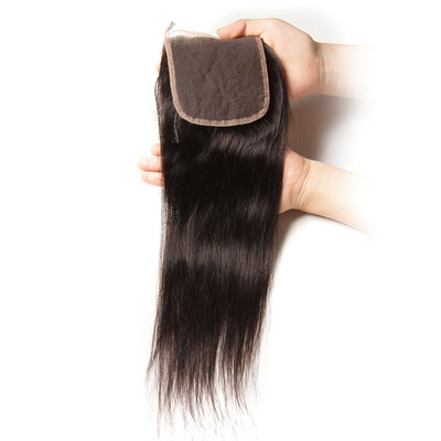 

UNice Hair 8A Brazilian Straight Human Hair Lace Closure Free part