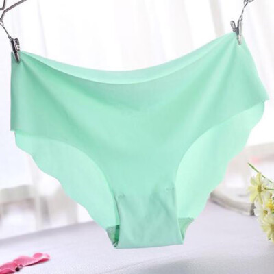 

Women Sexy Solid Invisible Seamless Soft Thongs Lingerie Briefs Hipster Underwear Panties New