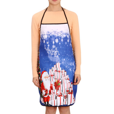 

Tailored Christmas Decoration Waterproof Apron Christmas Dinner Party Apron