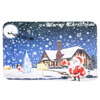 

〖Follure〗Popular Christmas Door Room Floor Mat Indoor Carpets Rag Bathmat Home Decor