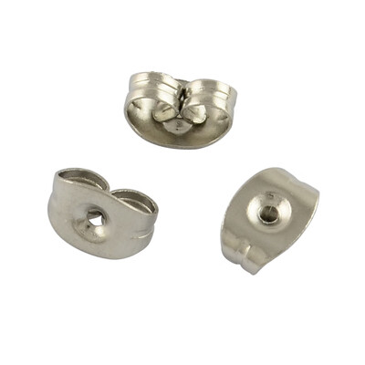 

201 Stainless Steel Ear Nuts Stainless Steel Color 6x45x3mm Hole 07mm