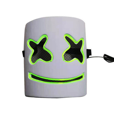 

EL Cold Light Festival Performance Party Glowing Mask Makeup Cosplay Costume Accessory Masks