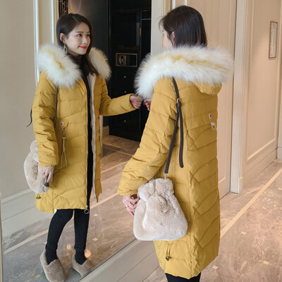 

Roseonmyhand Fashion Women Winter Warm Cotton Hooded Winter Jacket Long-Sleeved Coat