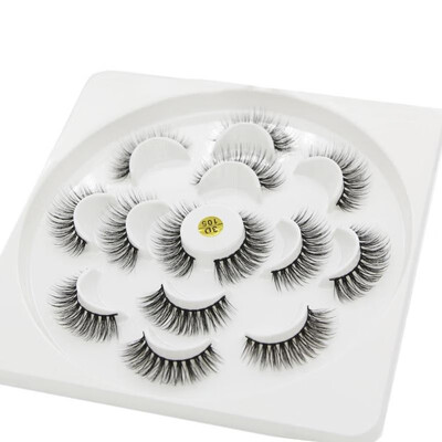 

14pcsset Natural Long Thick False Eyelashes Handmade Extension Eyelash