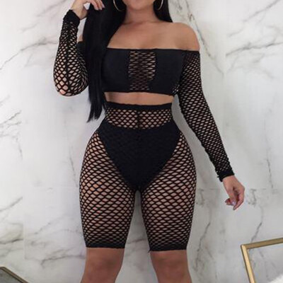 

Women Sexy Summer Lace Fishnet Bikini Cover Up Swimwear Bathing Suit Beach