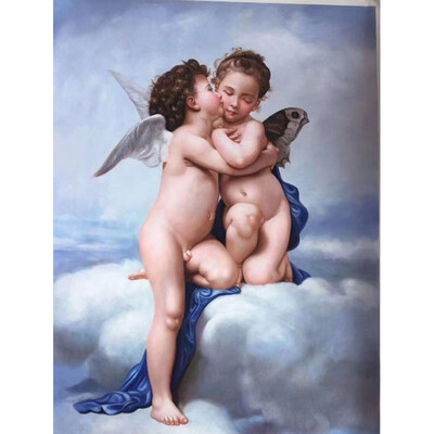 

Ou Ji Oil Painting two small no guess 18104