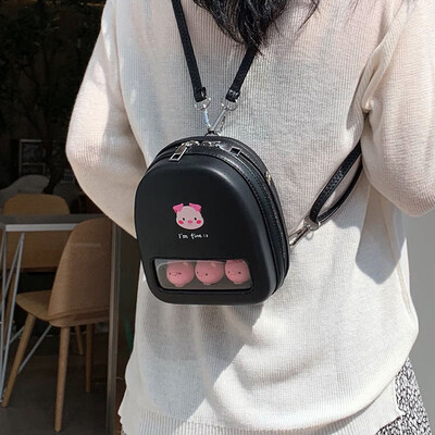 

Cute cute girl small bag female bag 2019 new wave Korean version of the wild fashion Messenger bag shoulder bag small backpack