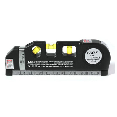 

Multi-functional Laser Level Measuring Horizontal Ruler Measurement Tape Infrared Marking Ruler Tool