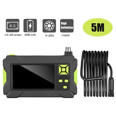 

P30 Green Hand-held Endoscopes Industrial 43inch High-definition 1080P Display Screen Borescope
