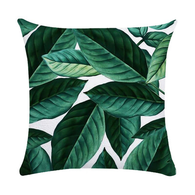 

Pillow Case Tropical Leaves Series Linen Cushion Covers