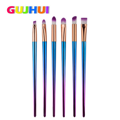 

Toponeto 6PCS Make Up Foundation Eyebrow Eyeliner Blush Cosmetic Concealer Brushes