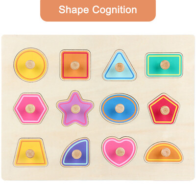 

Tailored Childrens Puzzle Grasp Board Puzzle Birthday Boy Girl Educational Toy