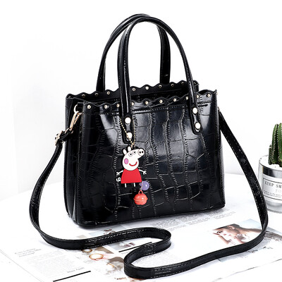 

Summer bag ladys new fashion simple handbag Korean version Baitao fashion single shoulder bag inclined bag