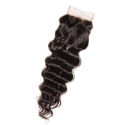 

UNice Brazilian Human Hair Lace Closure 4x4inch Natural Wave