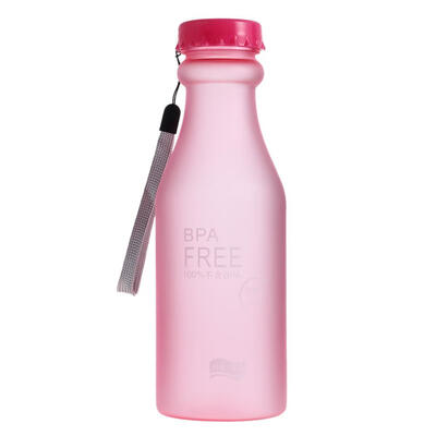 

Candy Colors Unbreakable Frosted Plastic Kettle 550mL Outdoor Water Bottle