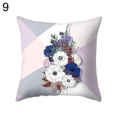

Flower Sea Deer Throw Pillow Case Cushion Cover Sofa Bed Car Cafe Office Decor