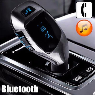 

Wireless Bluetooth Car Kit FM Transmitter Handsfree Car Charger MP3 Player USB