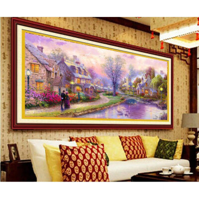 

5D DIY Diamond Landscapes Garden Kits Diamonds Painting Cross Stitch Diamond Embroidery Mosaic Home Decor For Gift