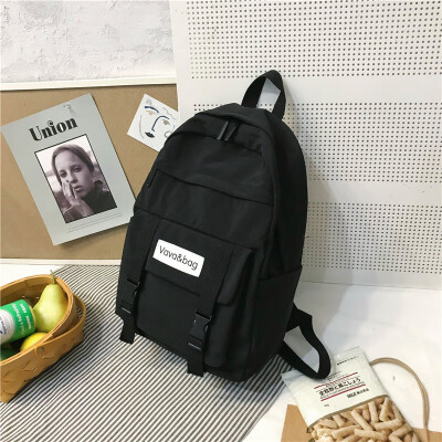 

Fashion schoolbag female insfeng Korean version ulzzang high school students backpack tidal high school shoulder bag