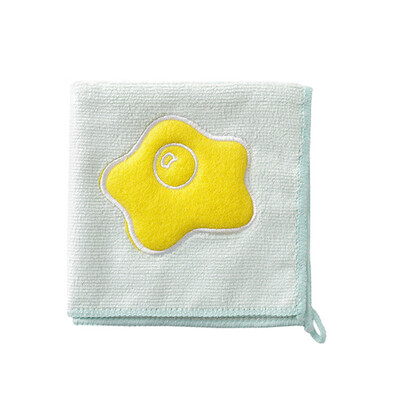 

Toponeto Nonstick Oil Coral Velvet Hanging Hand Towels Kitchen Dishclout
