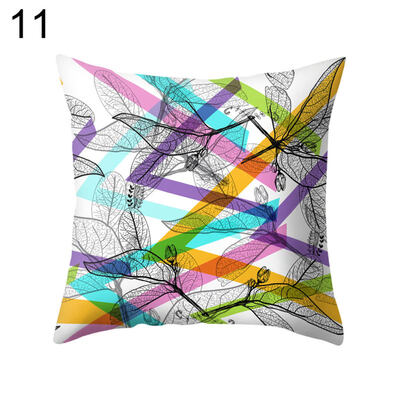

Multicolor Abstract Pattern Throw Pillow Case Cushion Cover Bedding Articles