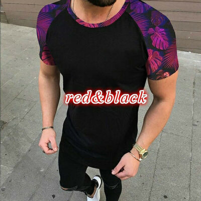 

Mens Fitness Tops Cotton O-Neck Gym Muscle Bodybuilding T-Shirt Tees Clothes