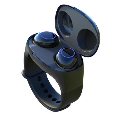 

HM50 TWS Bluetooth 50 Wireless Portable Wristband Earphone w Charging Box